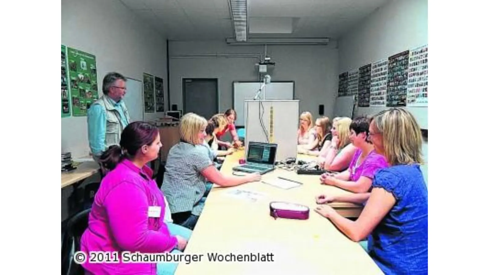 Ihren allerersten Trickfilm gestalten die Fachschüler (Foto: ste)