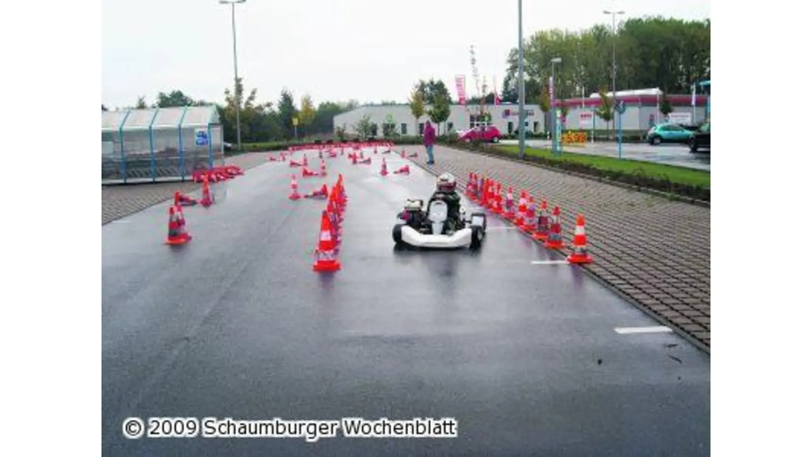 Riesenspaß beim Kart im Regen (Foto: red)