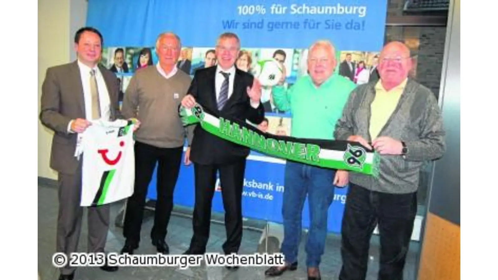 Volksbank macht die Fußballschule möglich (Foto: red)