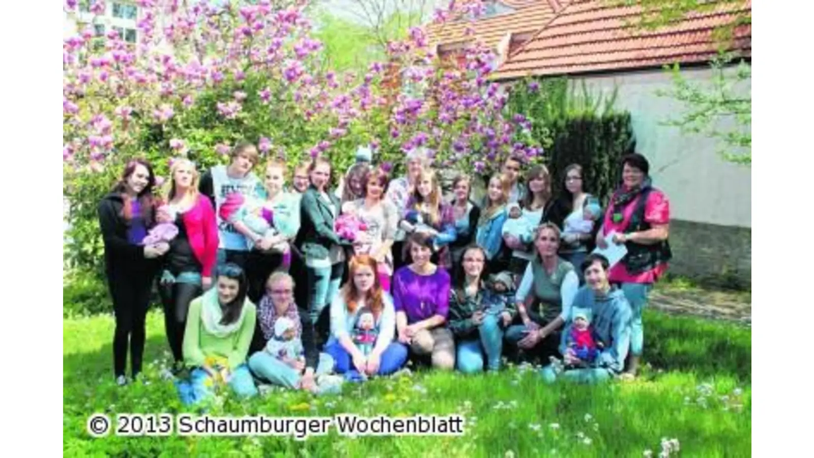 In die Elternrolle hineinschnuppern (Foto: ag)