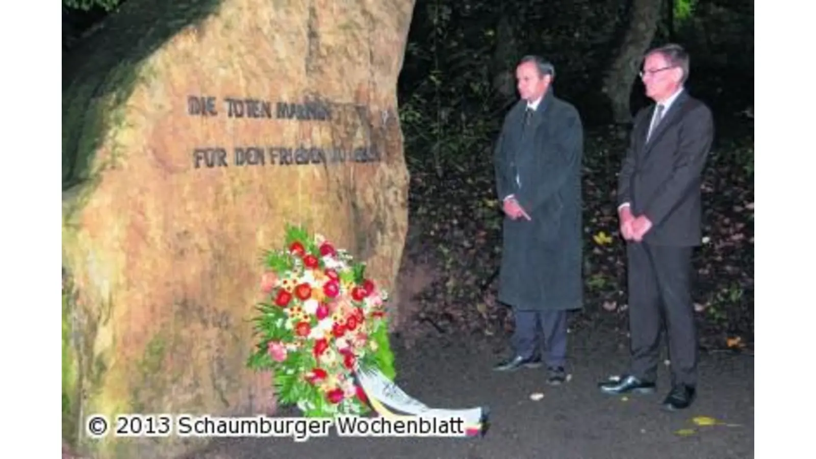 Gegen das Vergessen (Foto: ste)