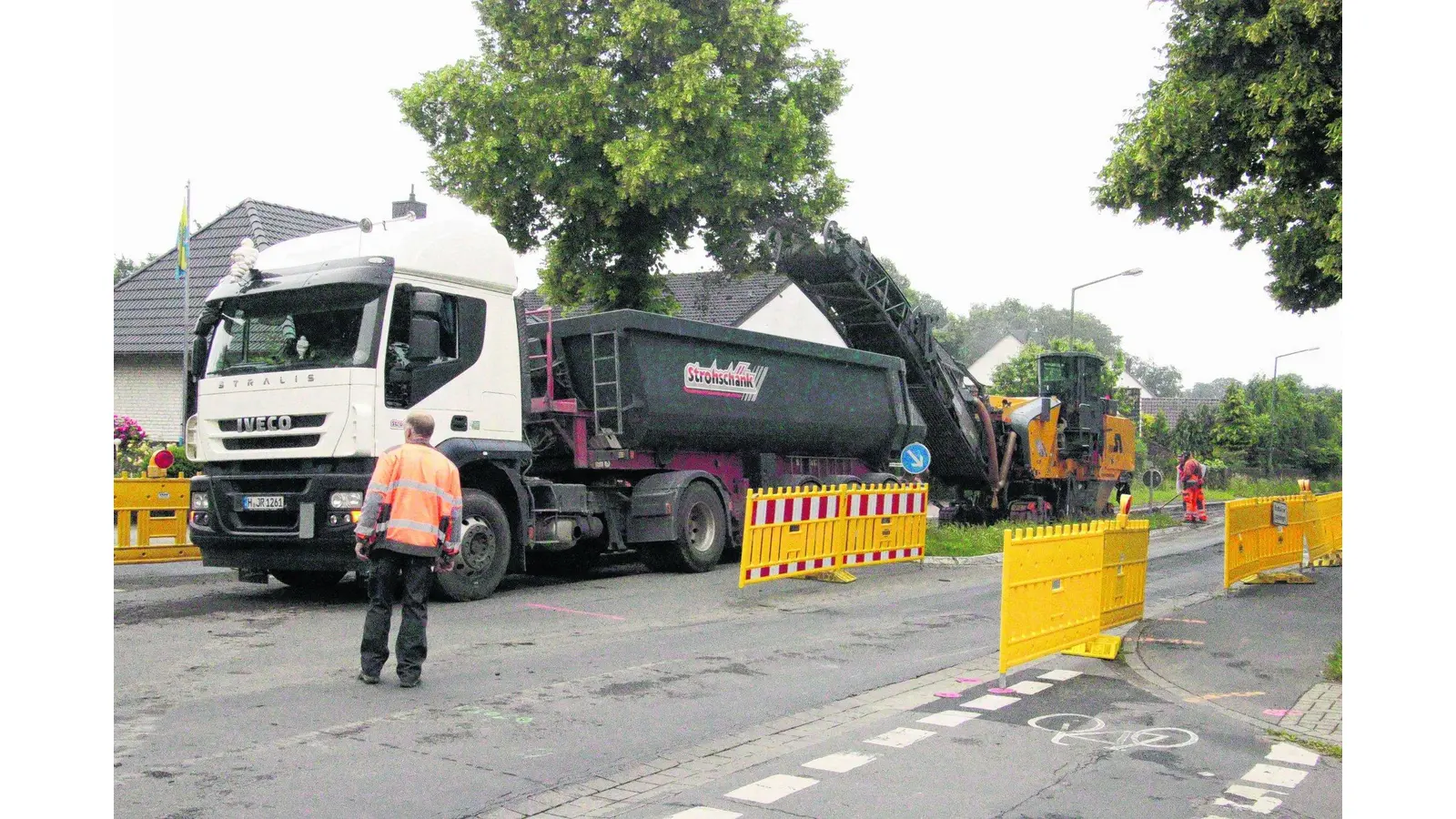 Vollsperrung seit Dienstag (Foto: gi)