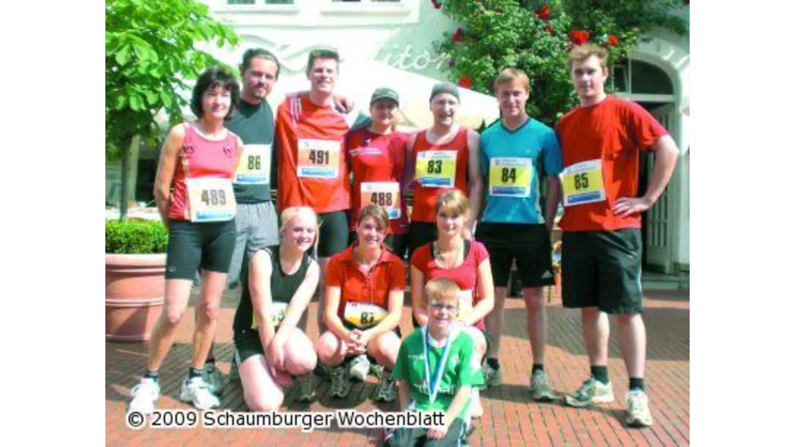 Hundesportler ohne Hund am Start (Foto: ste)