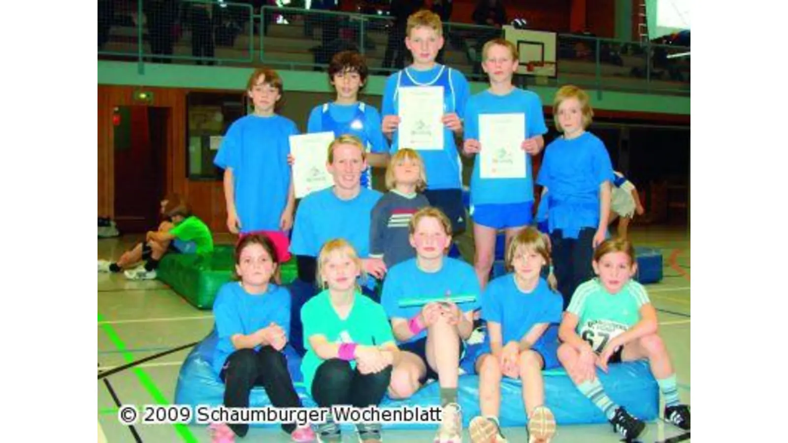 Rintelner D-Schülerinnen landen Überraschungssieg (Foto: pp)