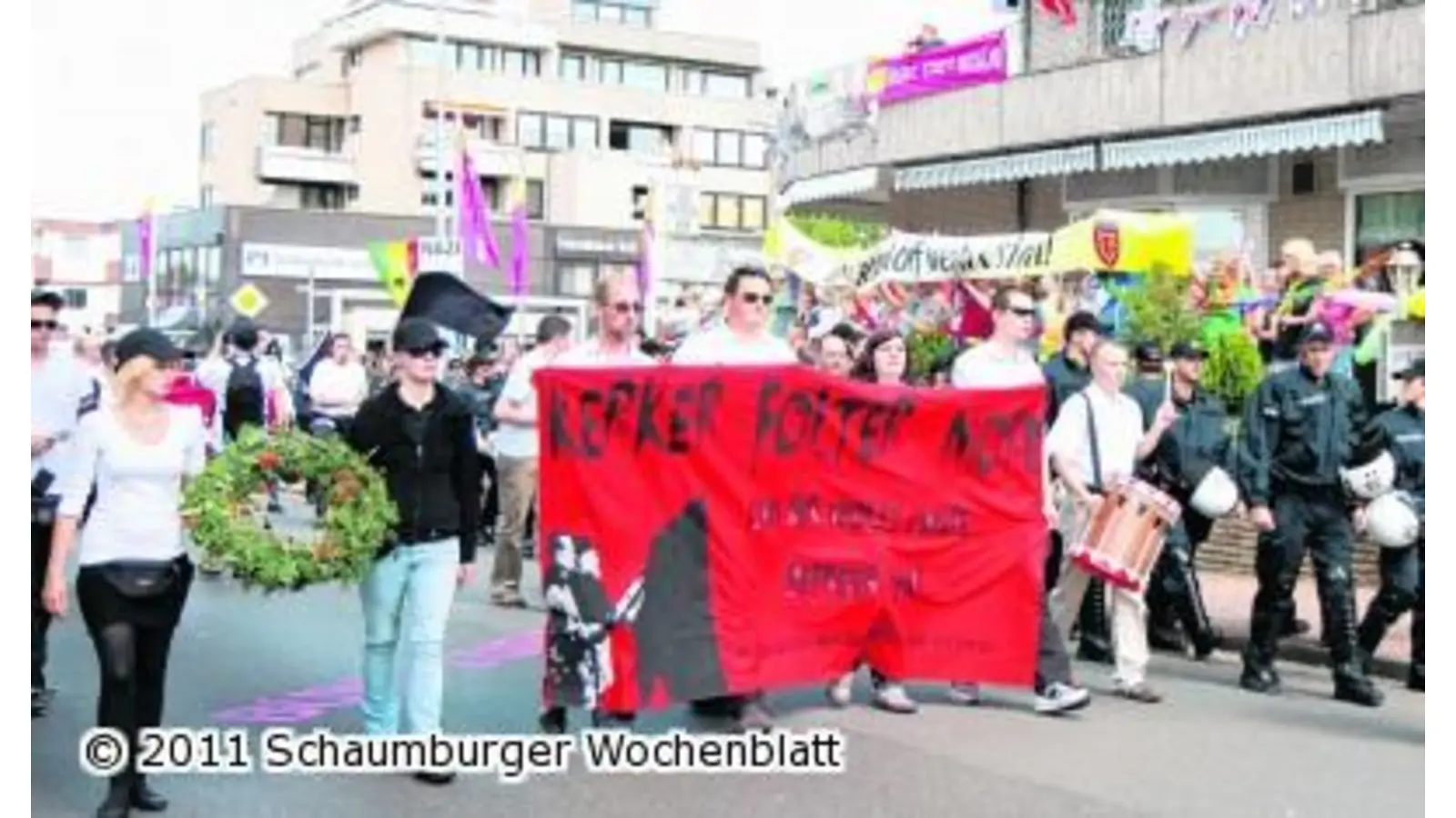 Mit Partymeile gegen Rechtsextreme (Foto: bb)