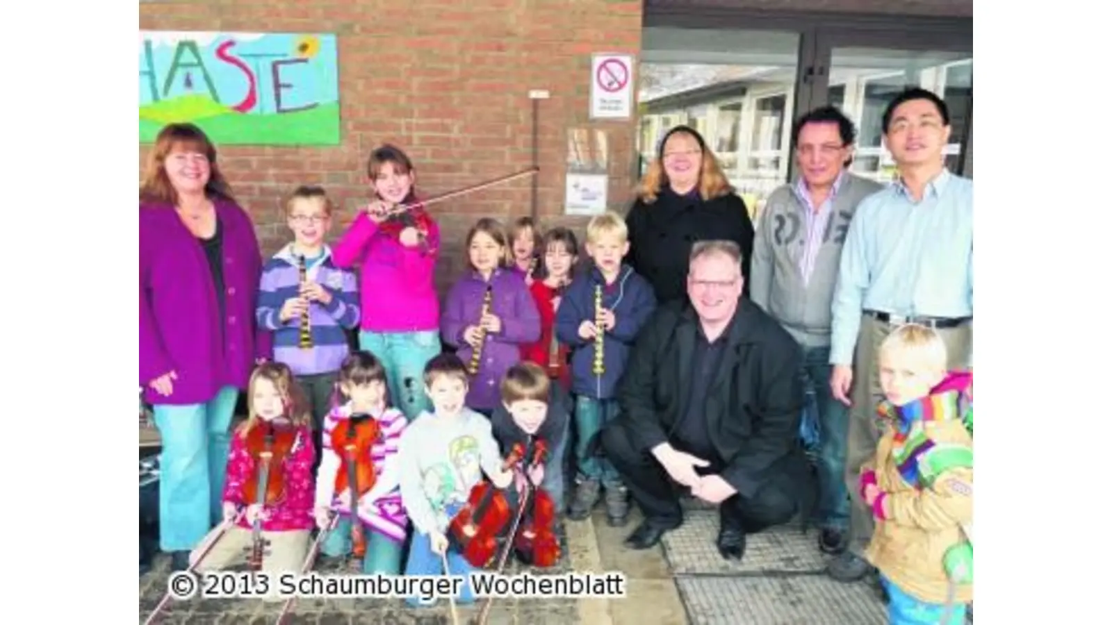 Die Kinder machen hier die Musik (Foto: em)