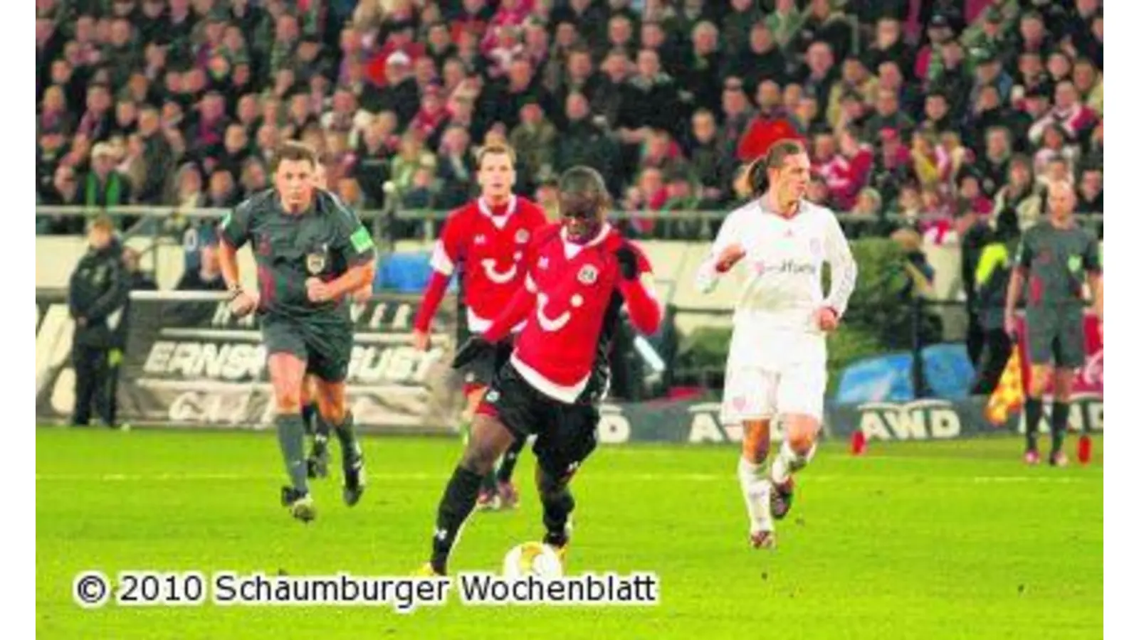 Verletzungspech bleibt den 96ern auch vor Bayern-Spiel treu (Foto: bb)