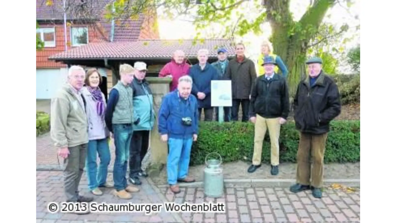 Hinweis auf ersten Dorfkrug (Foto: pd)