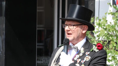 Bürgermajor Willi Rehbock lädt zum Bürgerfrühstück ein.  (Foto: gi)