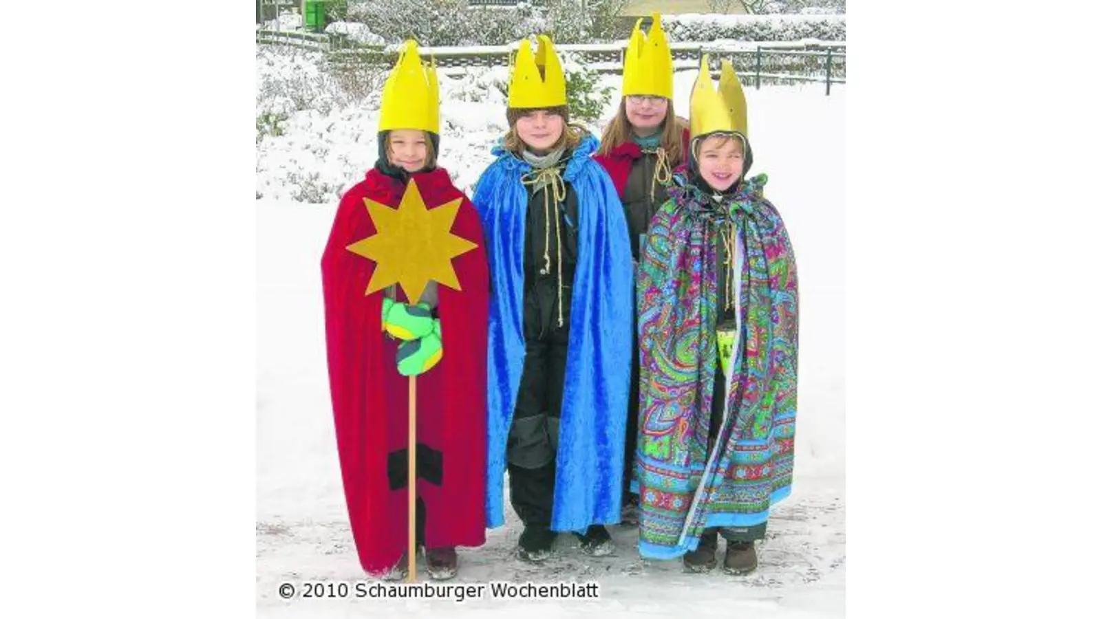 Schaumburgs Sternsinger sagen danke (Foto: em)