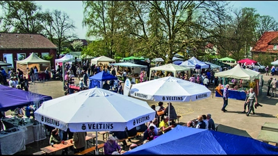 Zieht viele Besucher an: Der Kunst- und Handwerkermarkt. (Foto: privat)