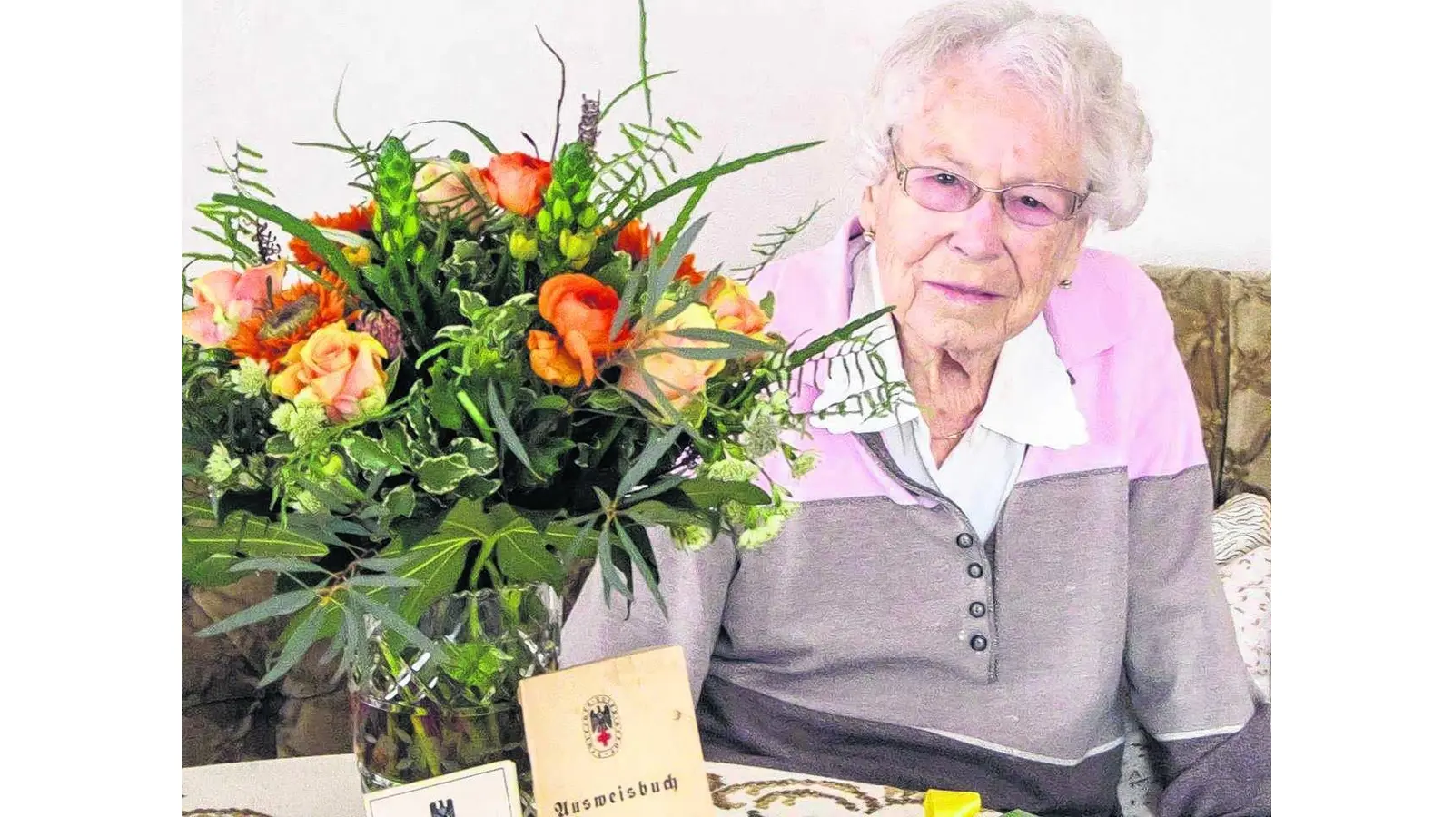 Seit 80 Jahren im DRK tätig (Foto: jl)