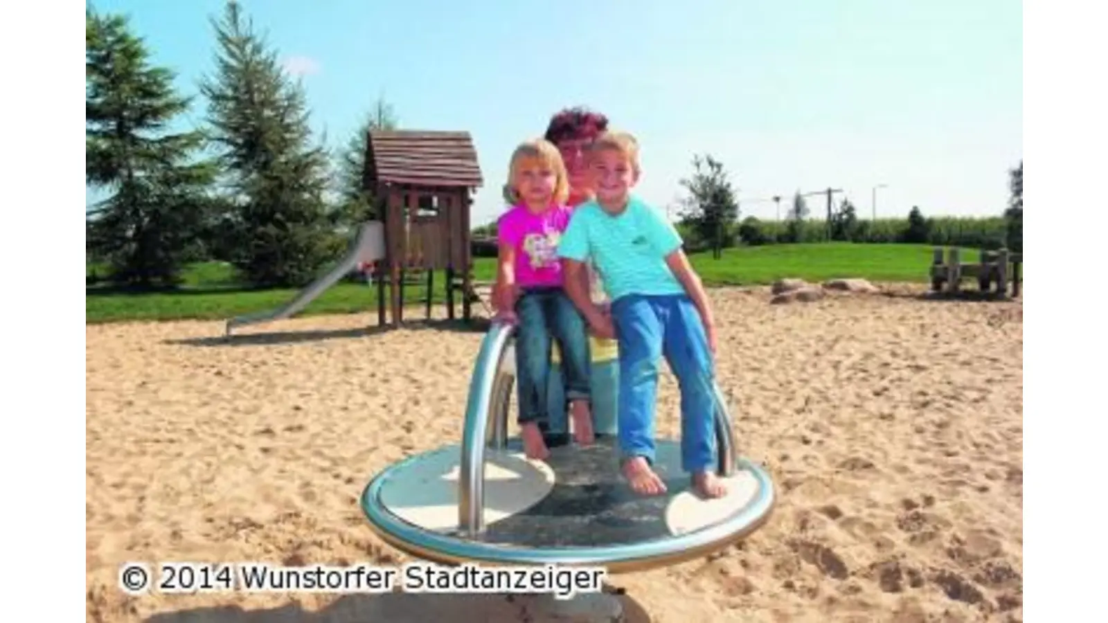 Die Spielplätze sind eine Wucht (Foto: tau)