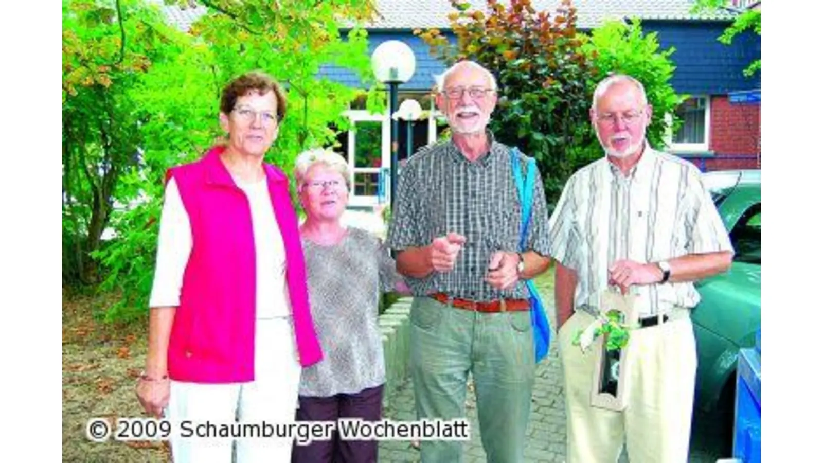 Ein Ständchen für Johannes Kersting (Foto: red)