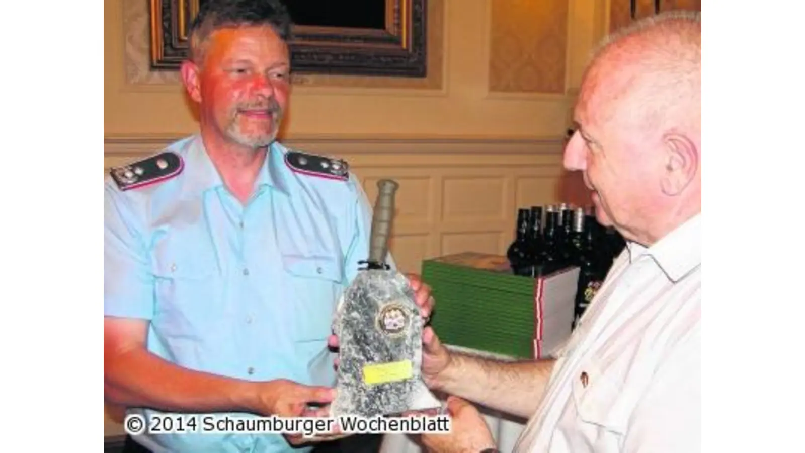 Wiener Offiziere besuchen Bückeburg (Foto: em)