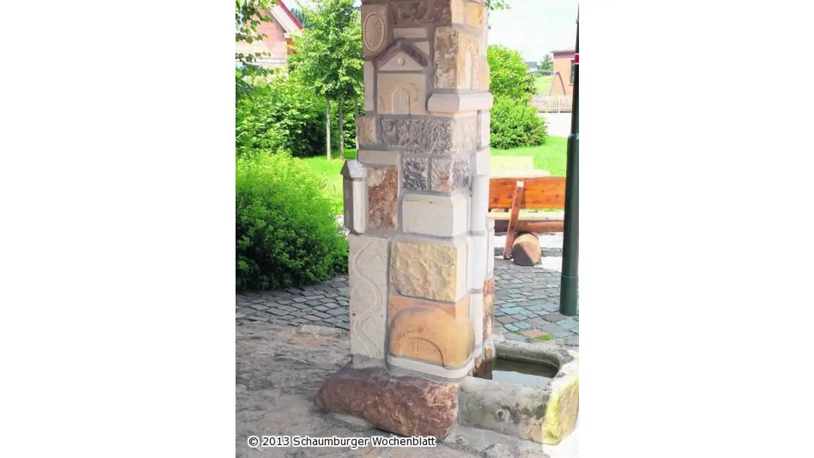 Spaziergang durch das Dorf (Foto: red)