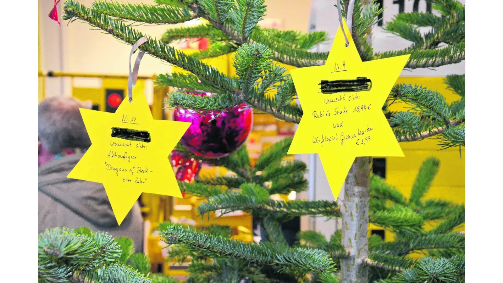 Der Wunschbaum erfüllt Kinderträume (Foto: bt)