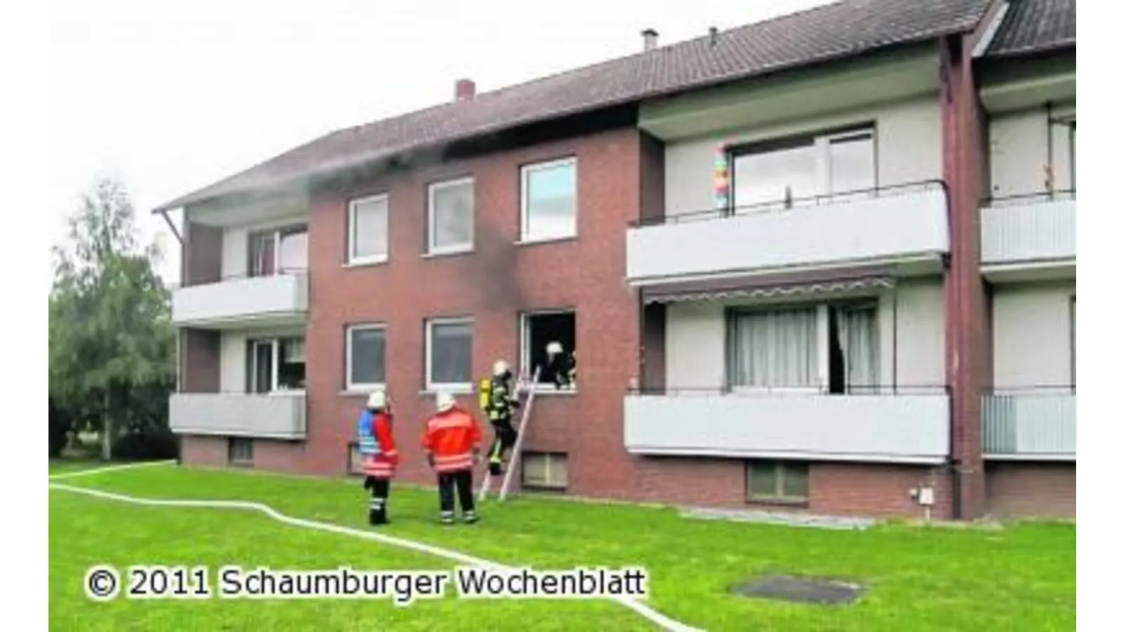 Herd setzt Mikrowelle in Wohnhaus in Flammen (Foto: red)