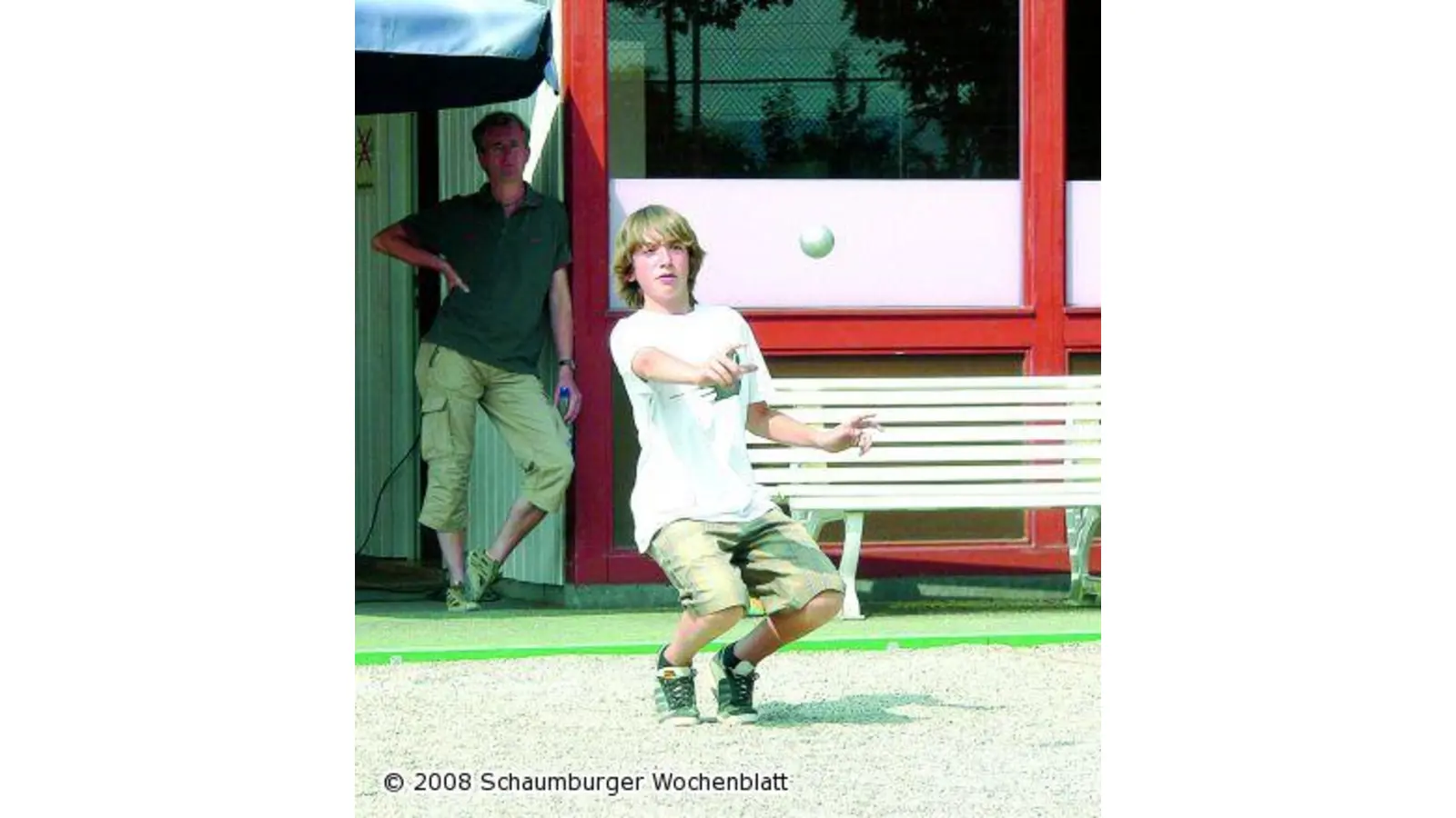 Ein Youngster lockt die alten Hasen mit Mut aus der Reserve (Foto: ro)