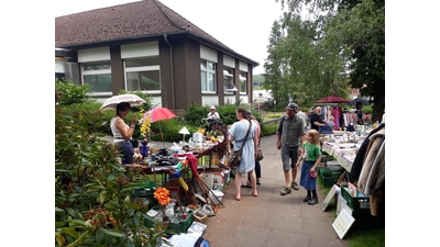 Der Flohmarkt am Haus des Gastes findet wieder am 1. Mai statt. (Foto: privat)