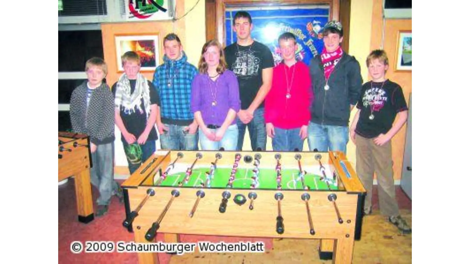 Feuerwehr im Tischfußballfieber (Foto: pd)