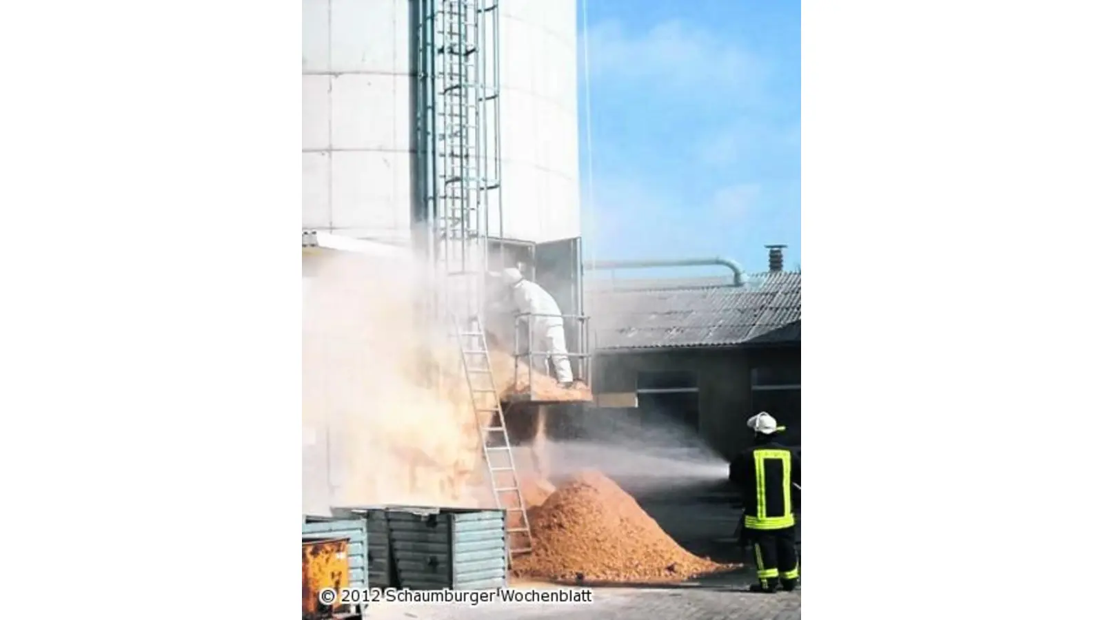 Erneut Brand in der Stuhlfabrik (Foto: al)