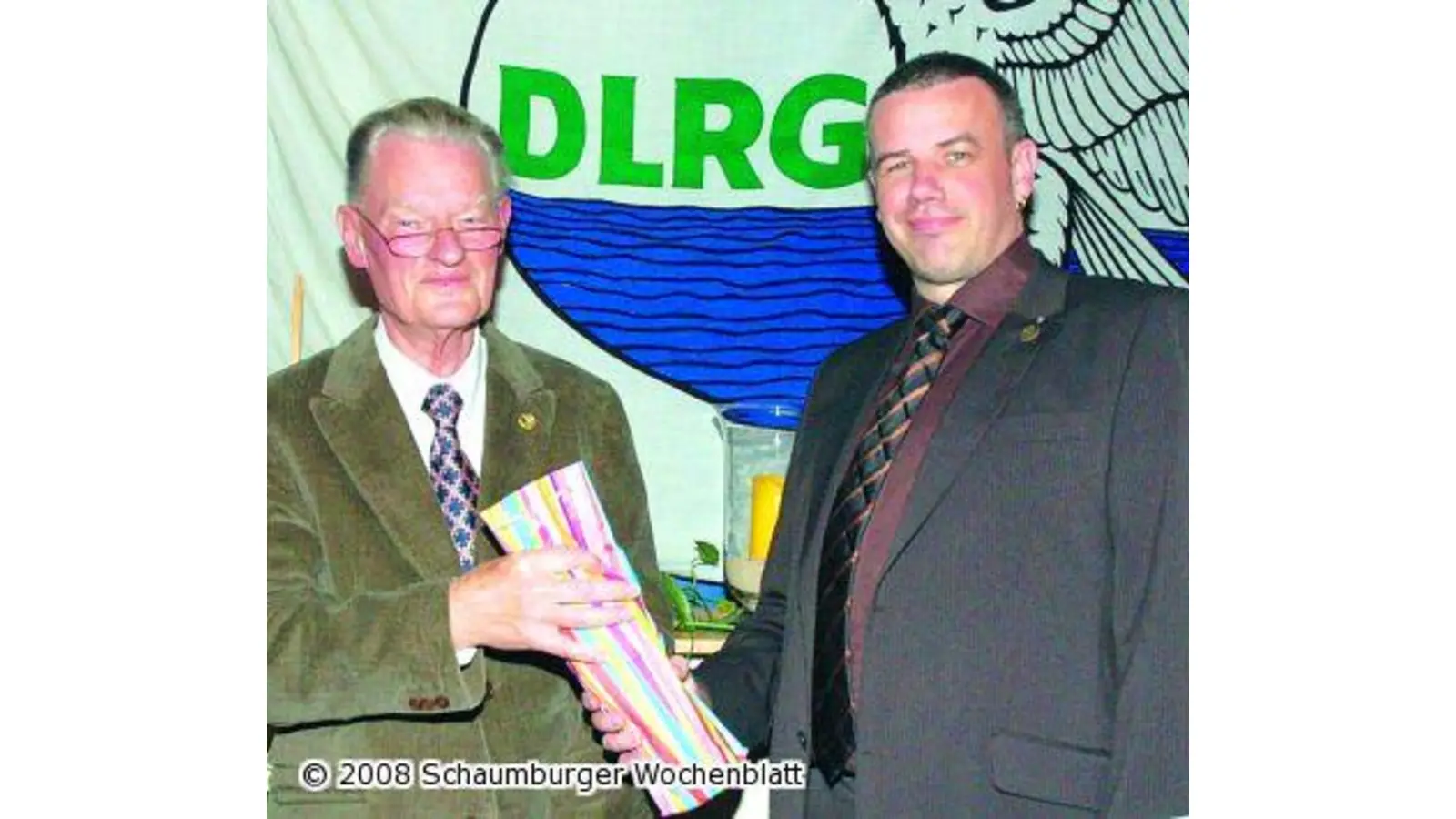 Gerhard Reime ist Ehrenmitglied der DLRG (Foto: wtz)