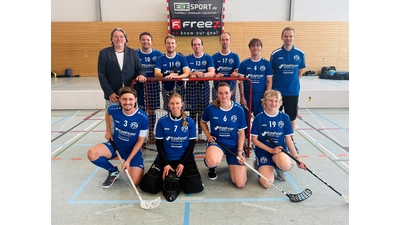 Ein Team des TSV Algesdorf mischt nun im offiziellen Floorball-Spielbetrieb mit.  (Foto: privat)