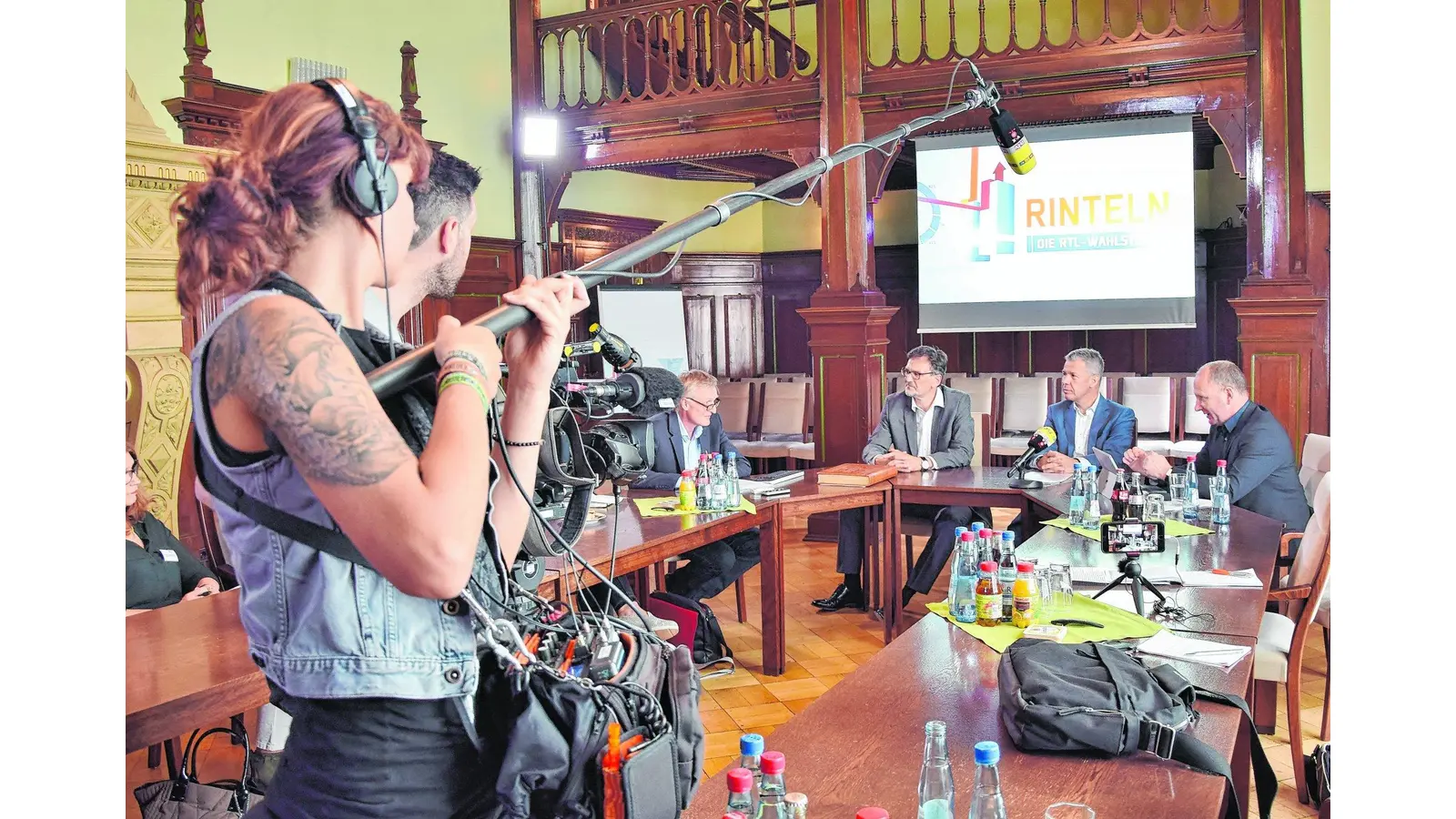 Fernsehen macht Rinteln zur Wahlstadt (Foto: red)