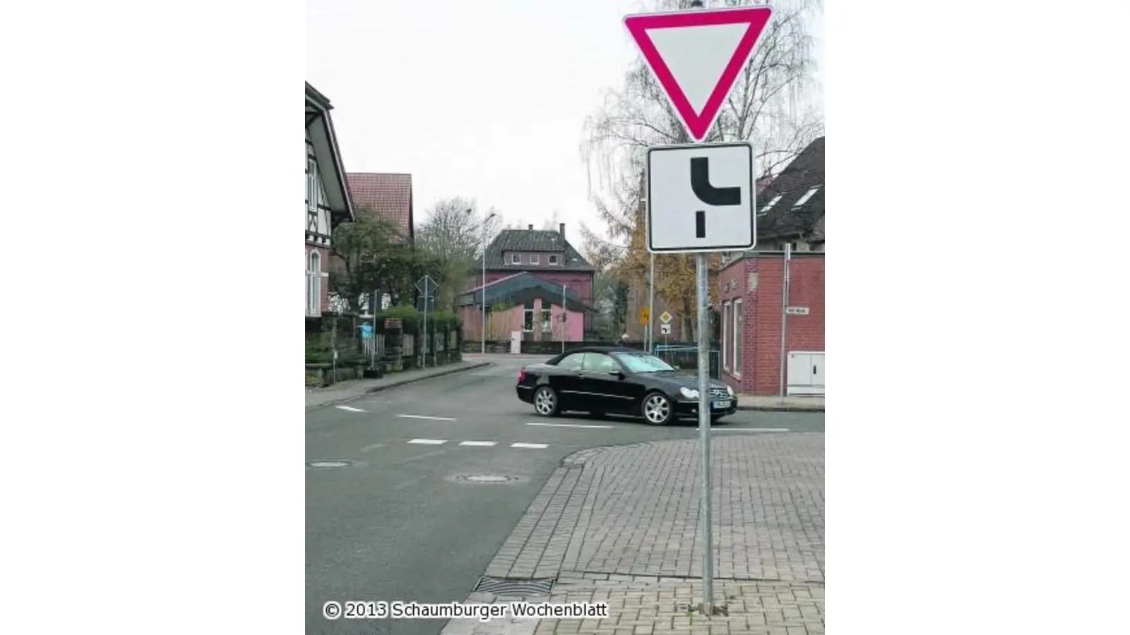 Neue Regelungen in der Ortsmitte (Foto: al)