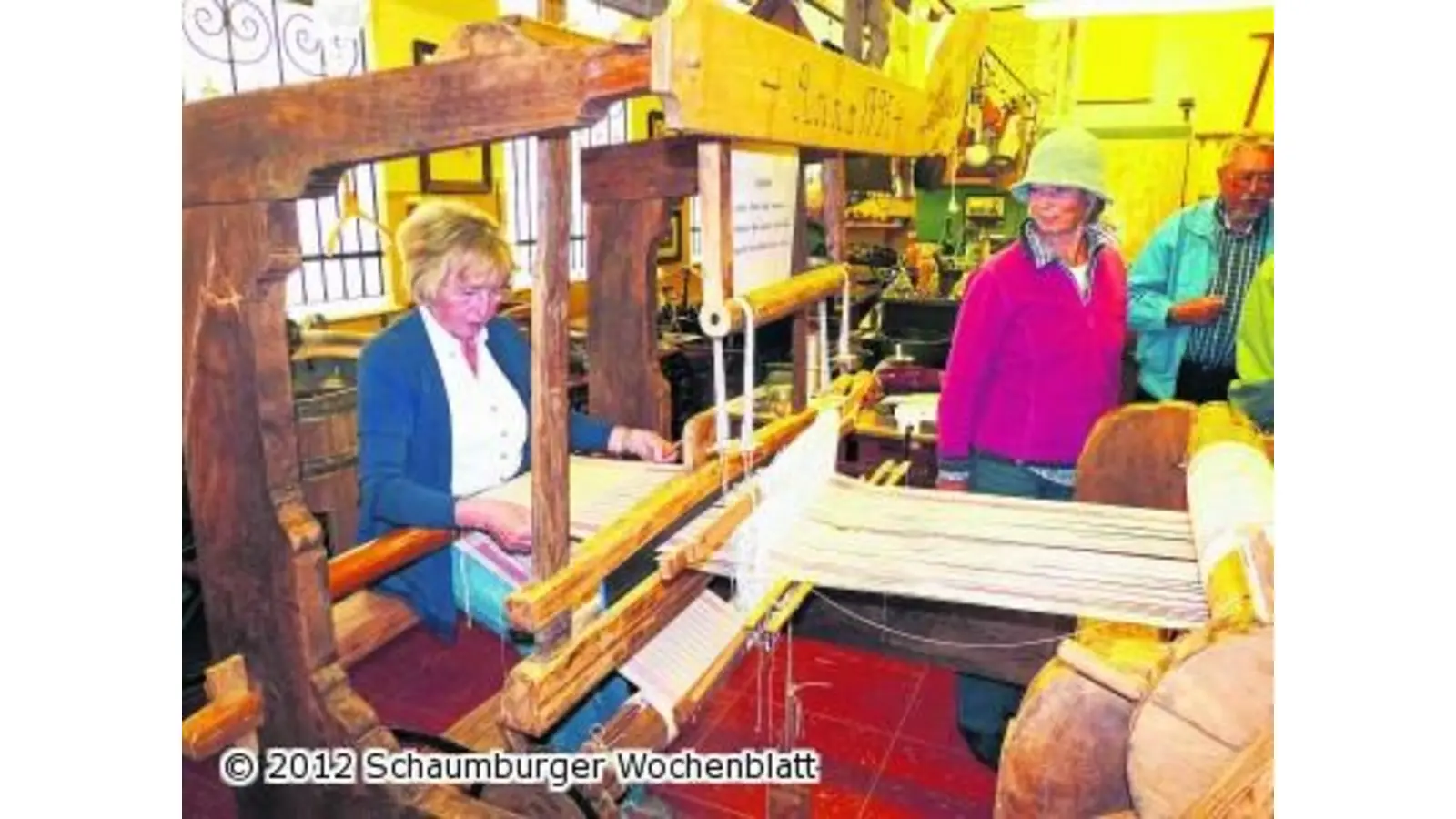 Von Weben bis Spinnen und Besenbinden (Foto: km)