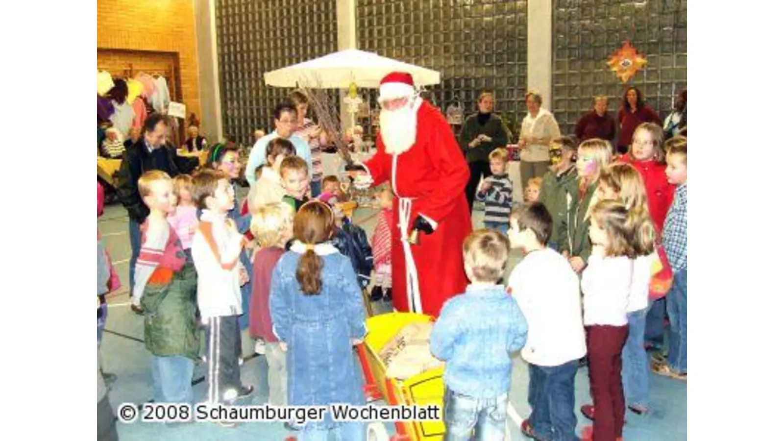 Hübsch zum Weihnachtsmann (Foto: mr)