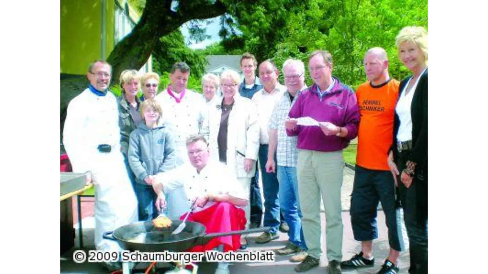Köche und Helfer absolvieren das Puffer-Trainingslager (Foto: red)
