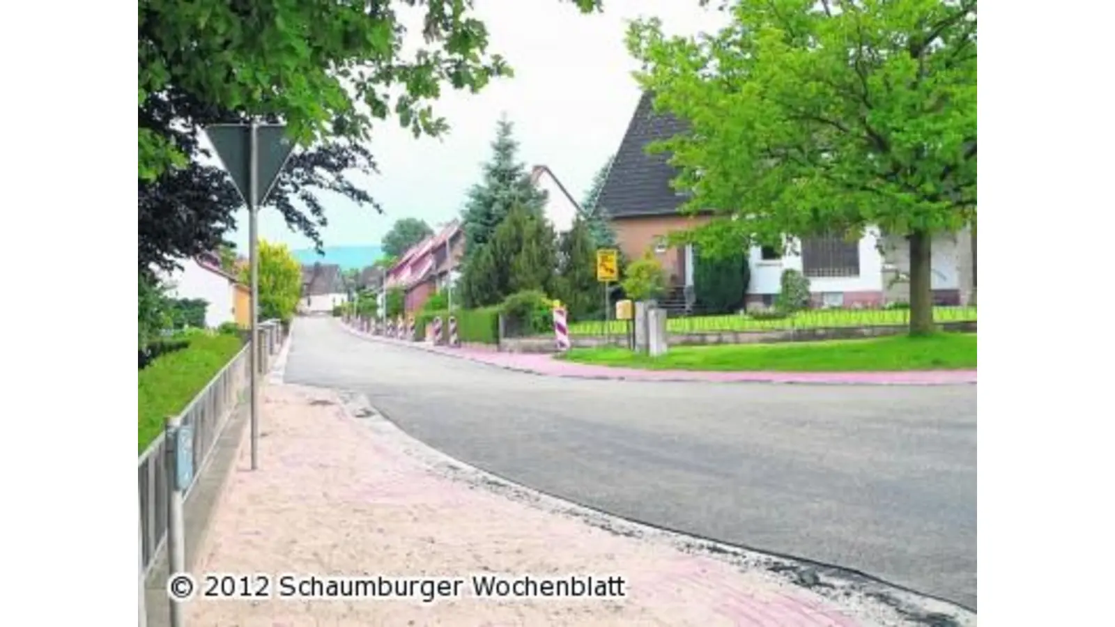 Die Hülseder Siedlung ist wieder komplett befahrbar (Foto: al)