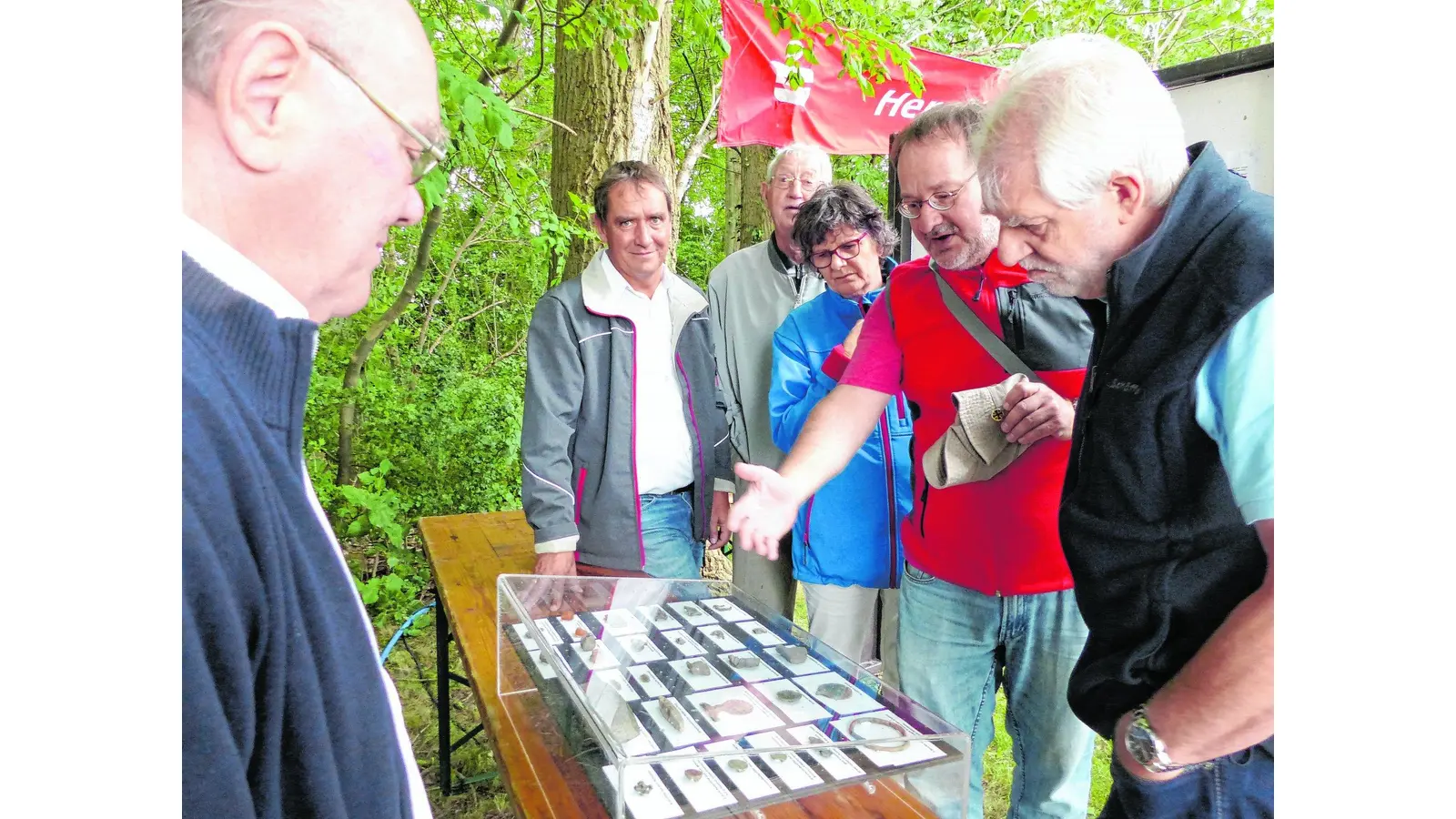 Scherben sorgen für Staunen (Foto: al)