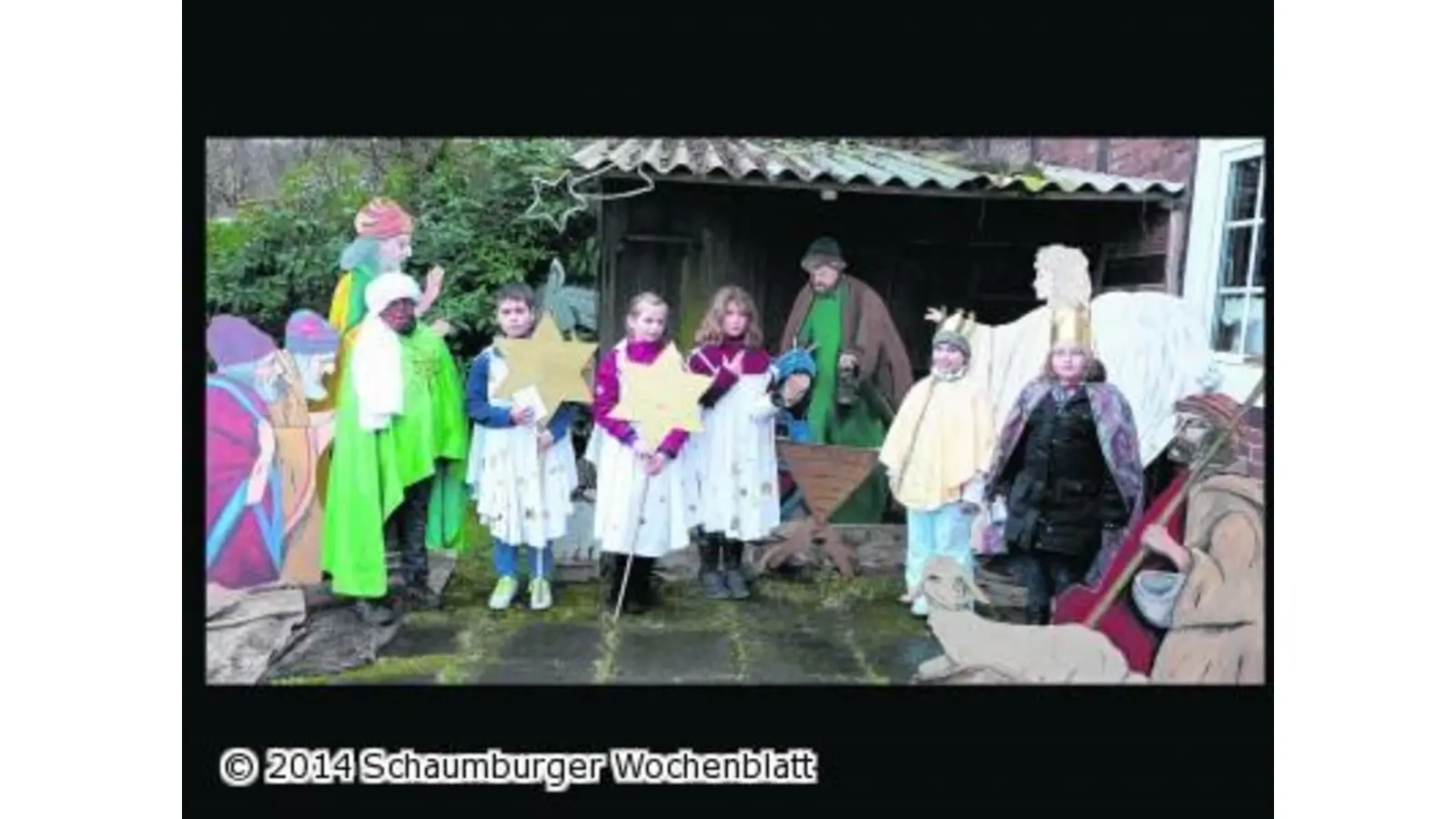 Sternsinger unterwegs (Foto: em)