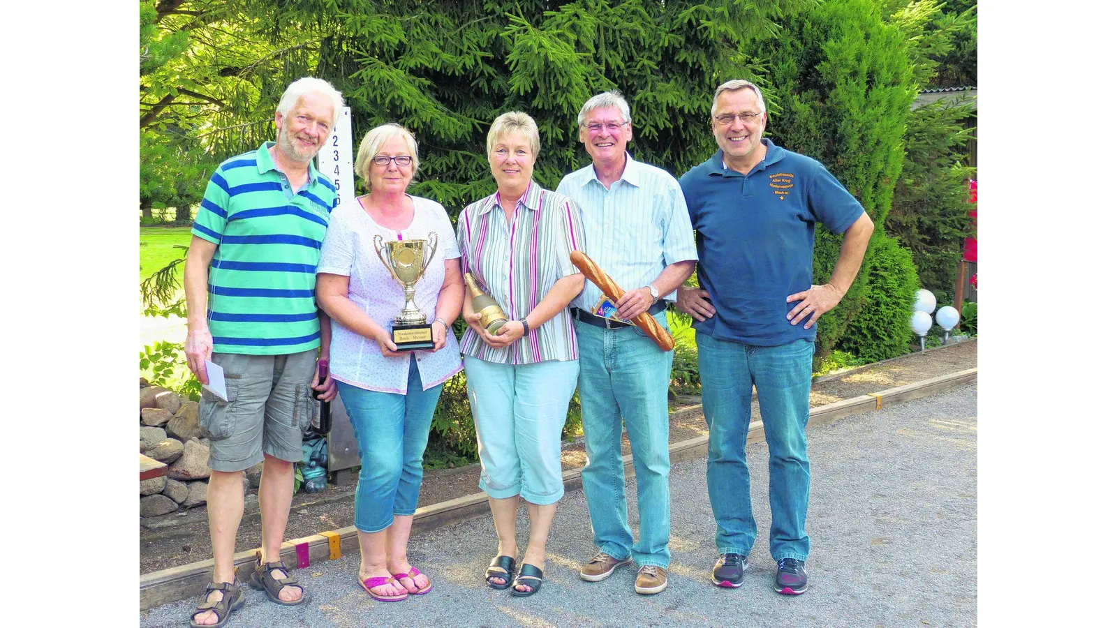 Ein ganzer Ort tritt in den Wettstreit (Foto: mk)