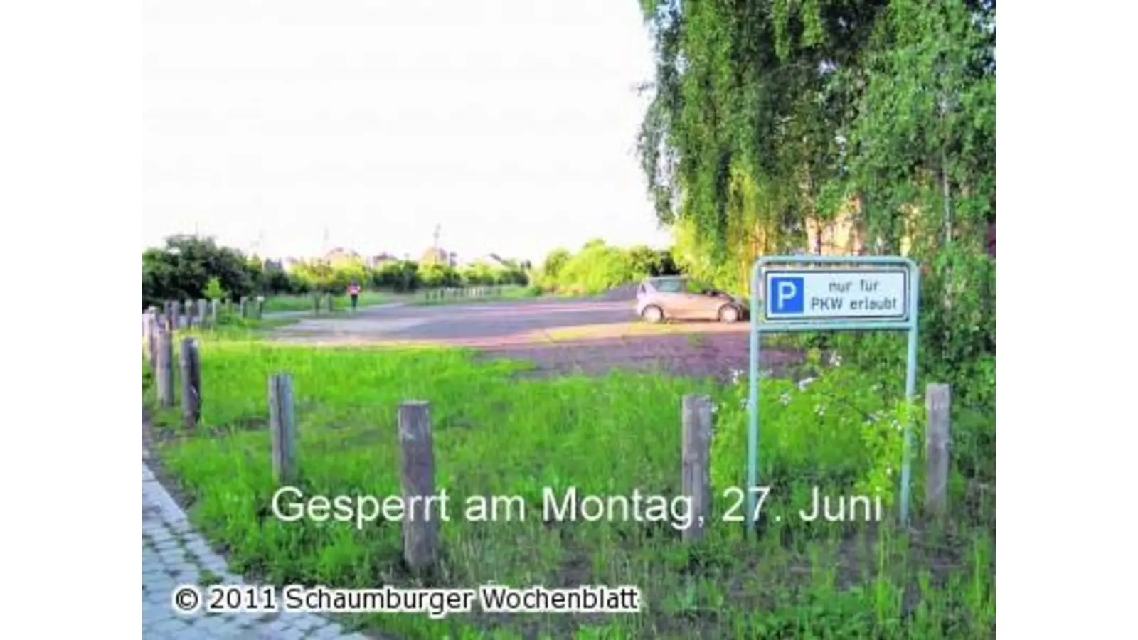 Sperrung aufgrund Vermessungsarbeiten (Foto: red)