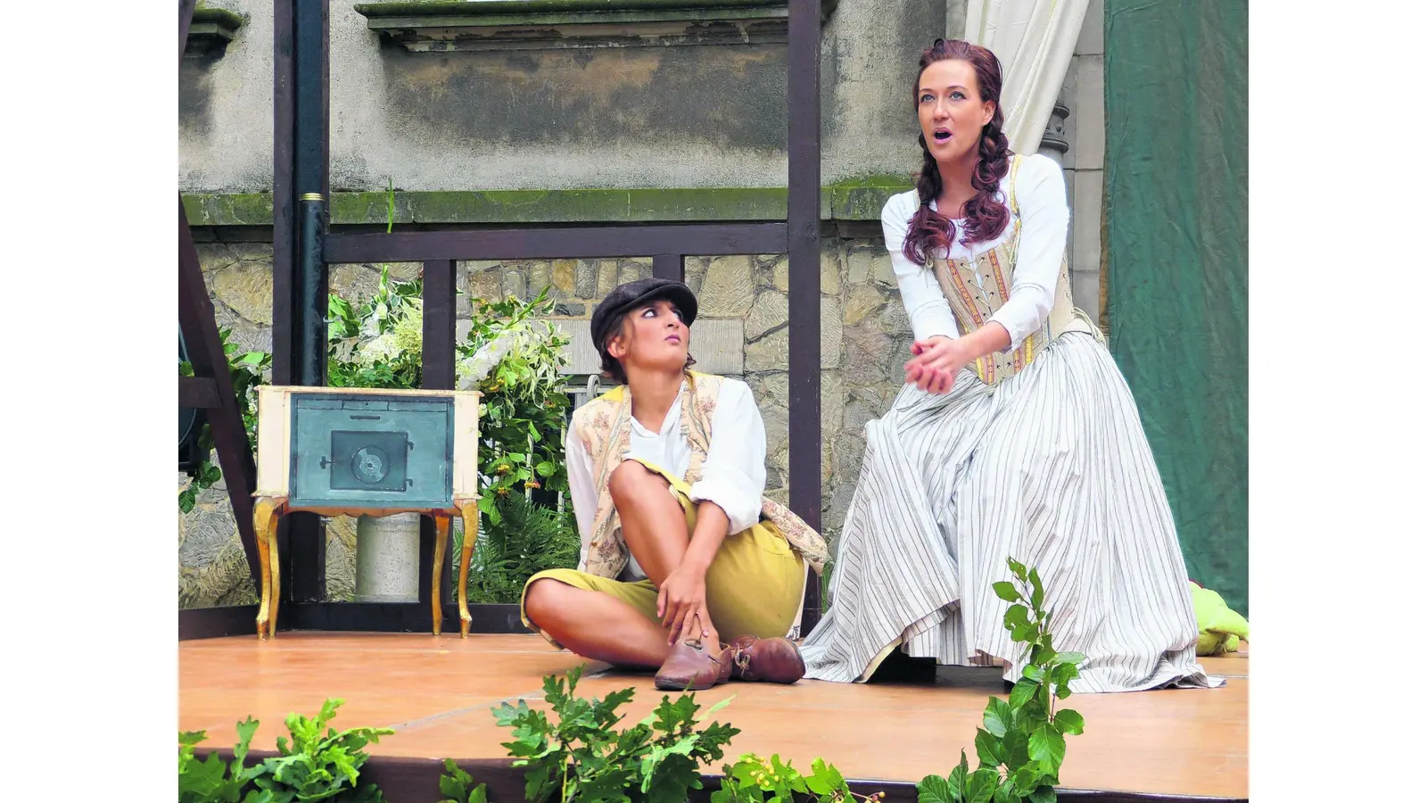 Opernklänge in historischen Schlossmauern (Foto: red)