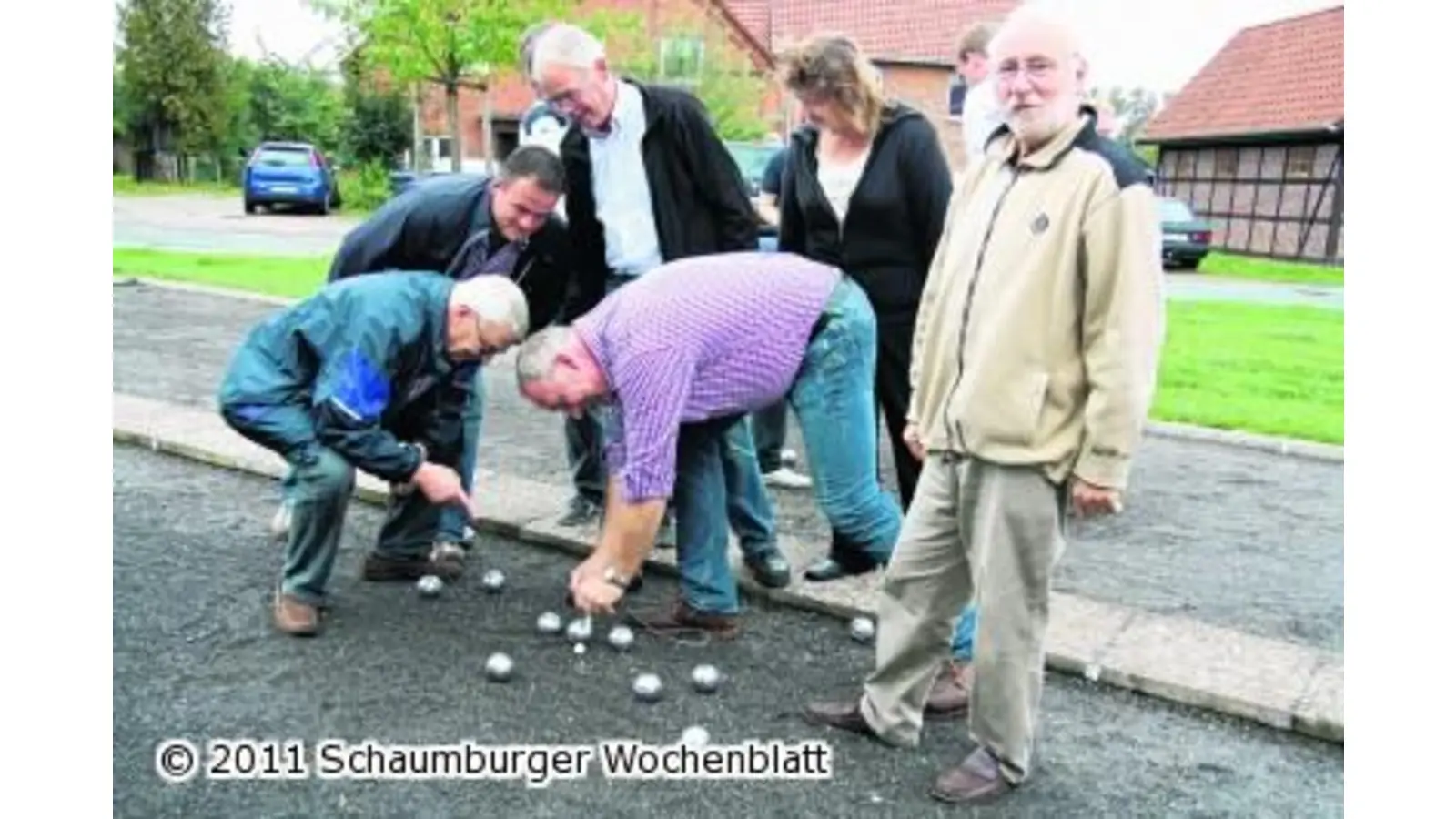 Bouleturnier durch Dauerregen verzögert (Foto: gi)