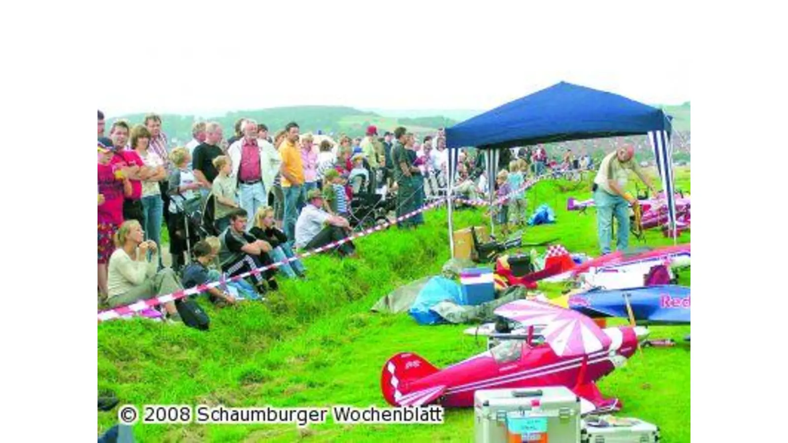 Modellflug-Schau mit Höhenflügen (Foto: pd)