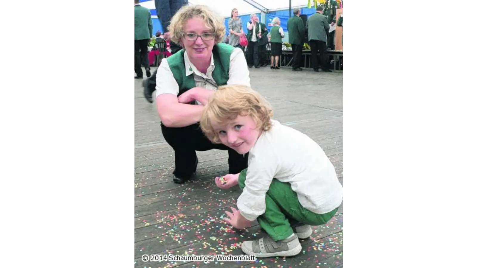Fast ein Volltreffer für die Königin (Foto: red)