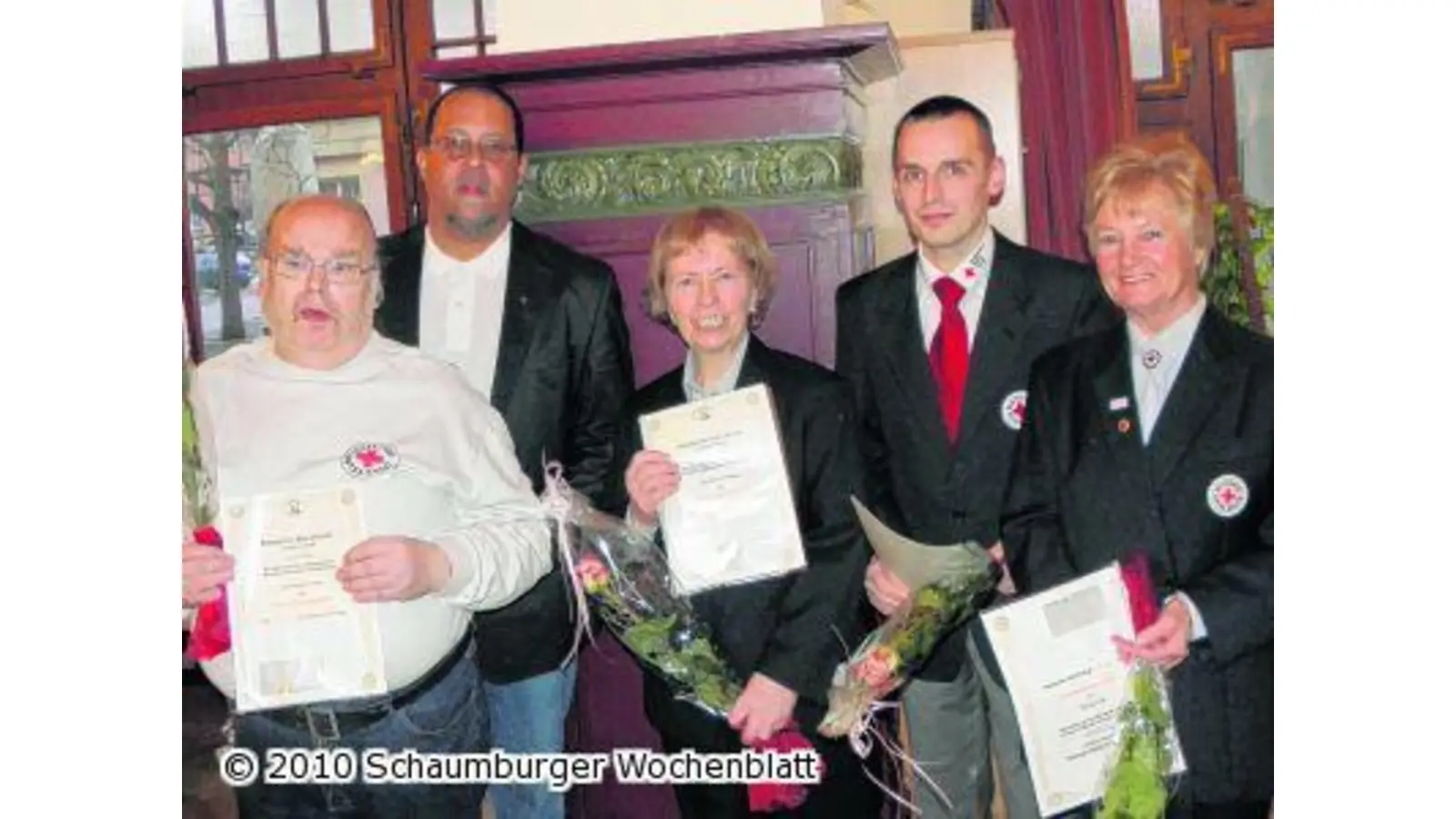 Rotkreuzler sind mit Sozialarbeit voll ausgelastet (Foto: red)