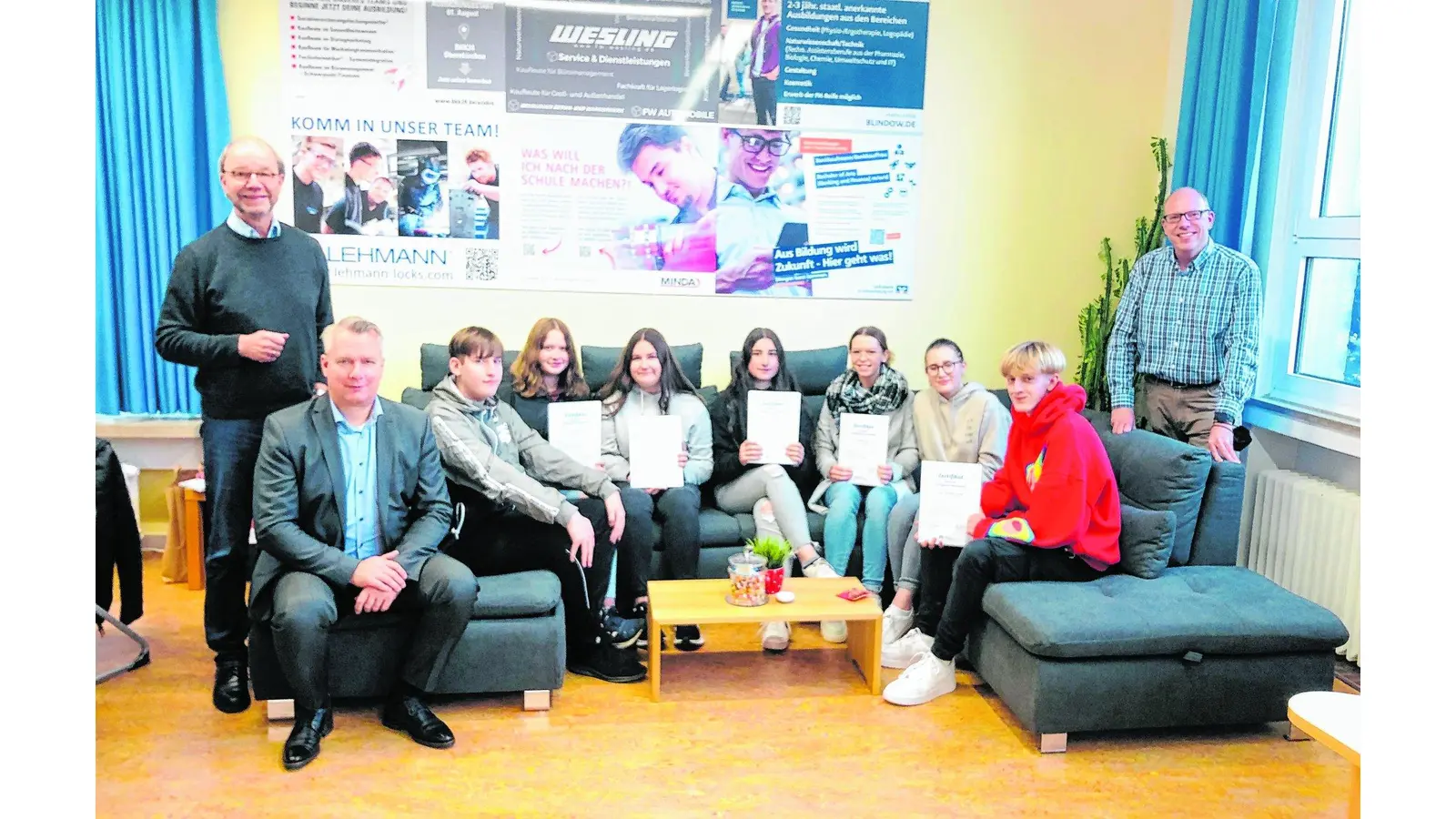 Berufsvorbereitung in Corona-Zeiten (Foto: nh)