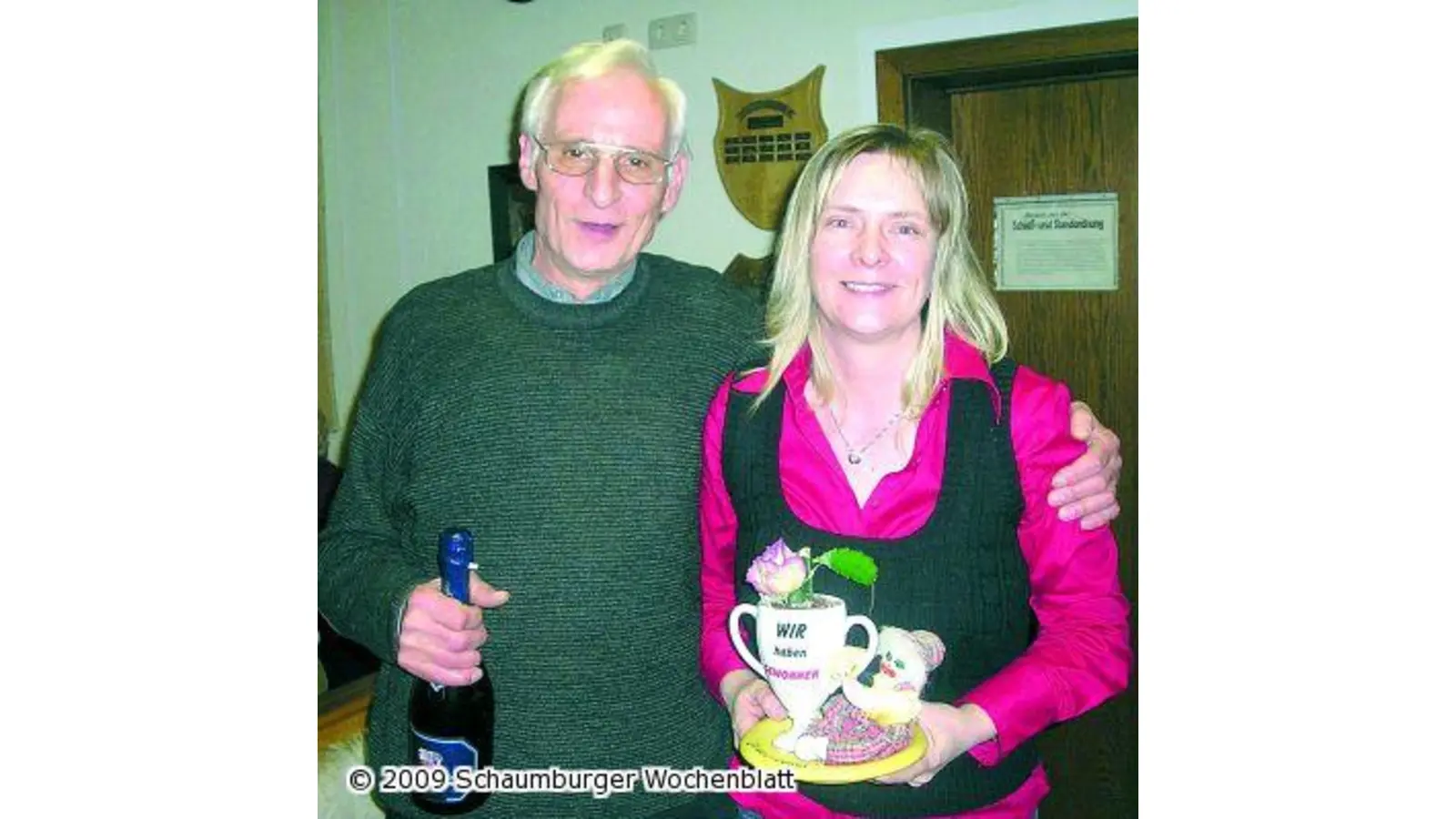 Jökelpokal dieses Mal für Günter Brodthage (Foto: red)