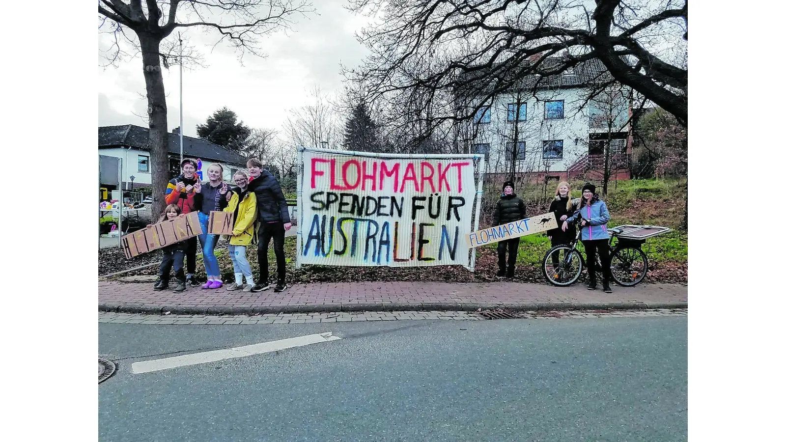 Flohmarkt für Australien (Foto: red)