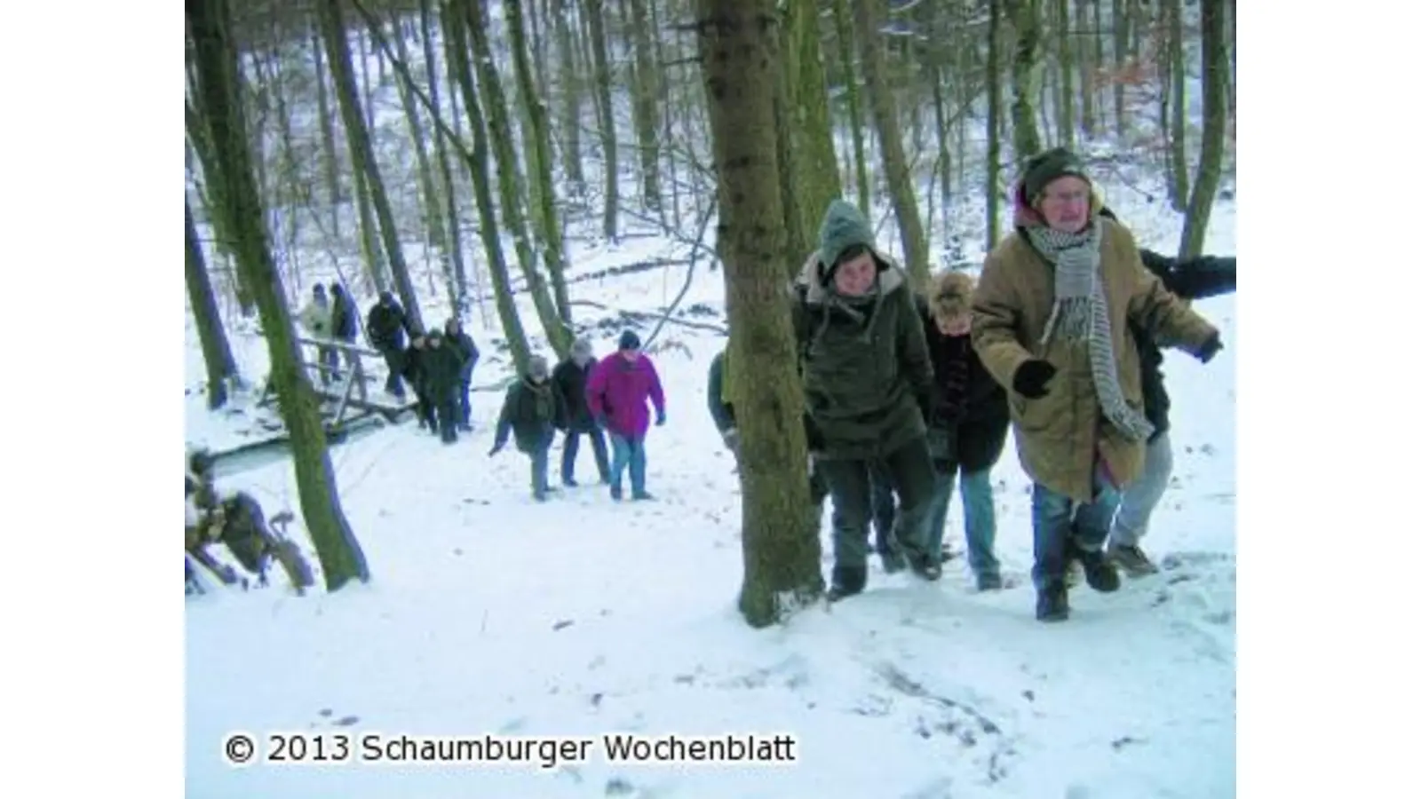 Wanderung im Schnee (Foto: em)