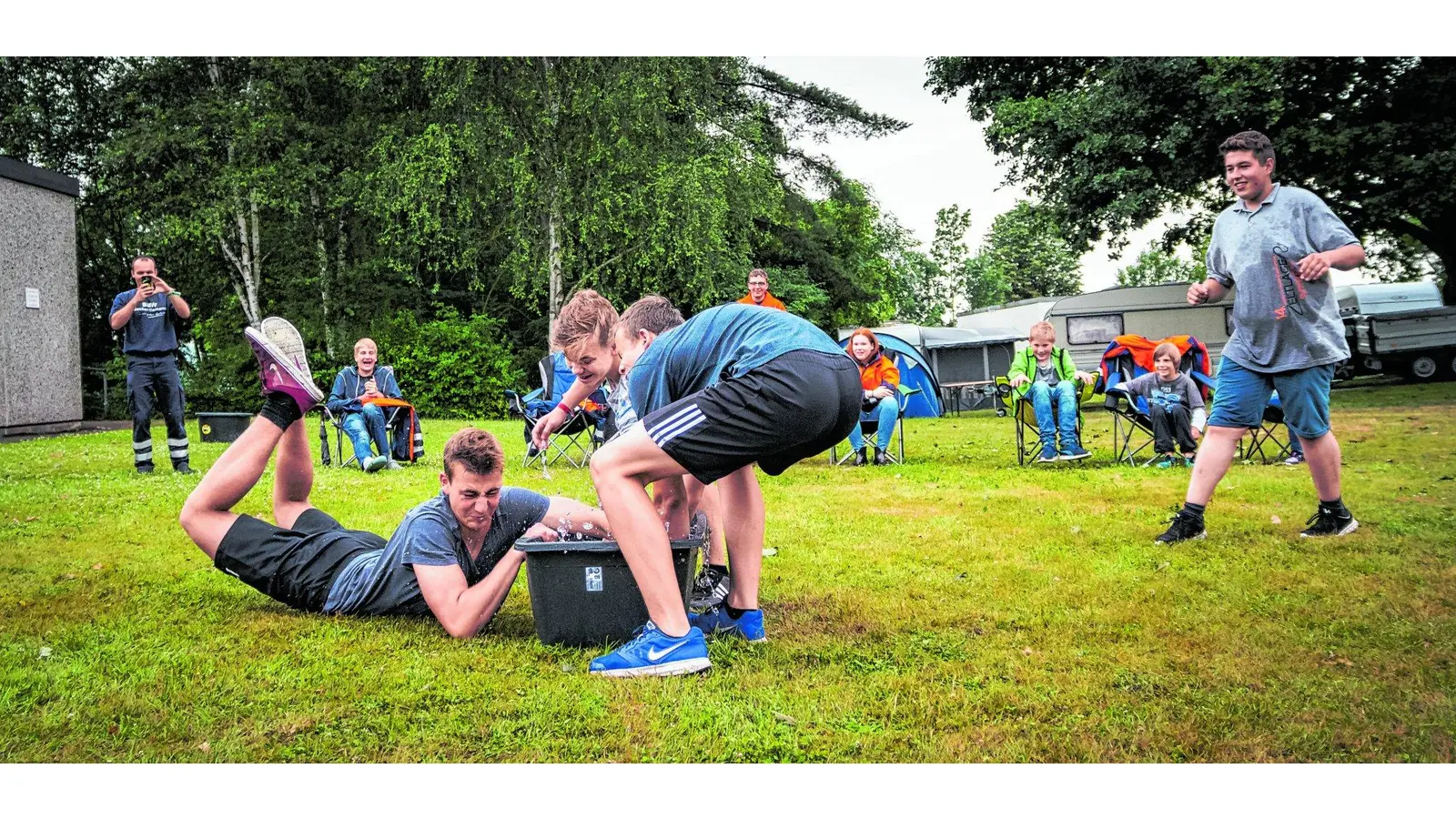 Eine Woche im Zeltlager (Foto: gr)