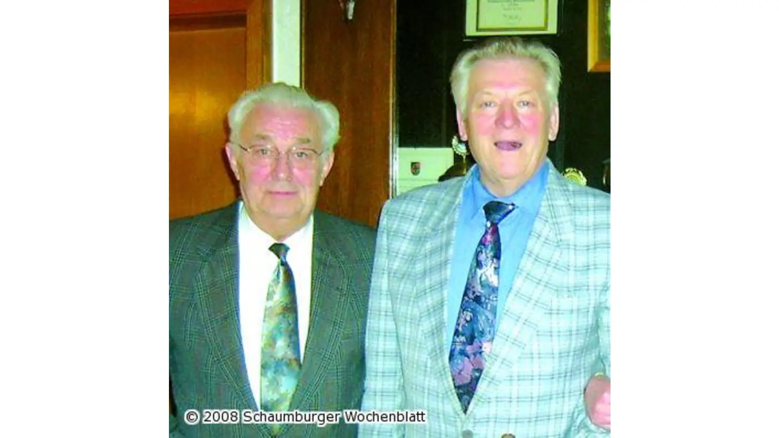 Walter Buhr singt seit 60 Jahren (Foto: wtz)