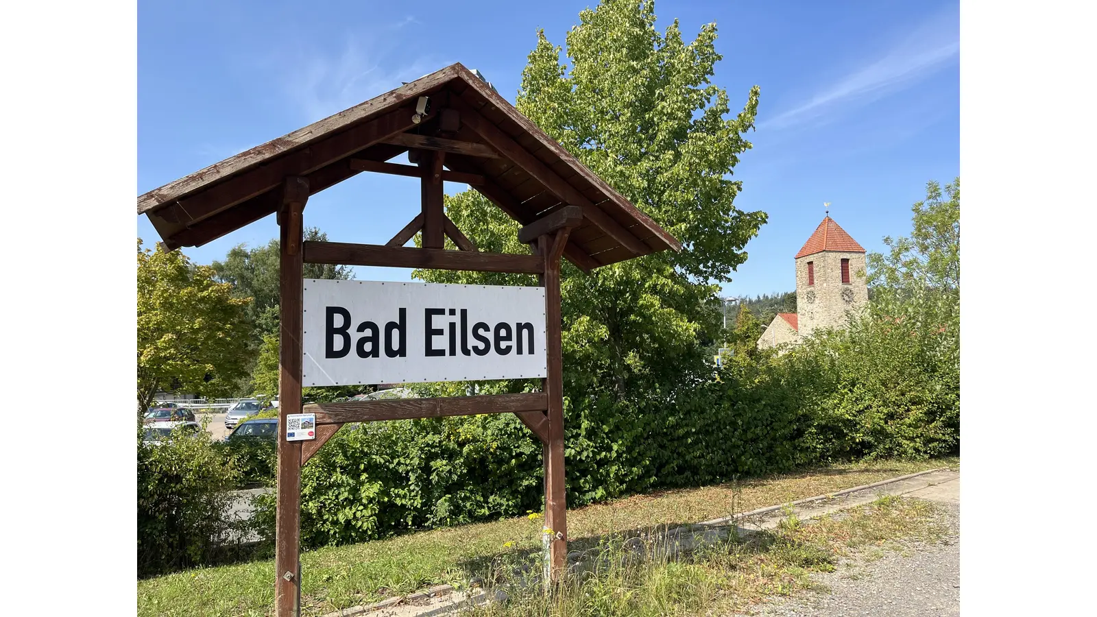 Bad Eilsen am ehemaligen Bahnhof. (Foto: nd)